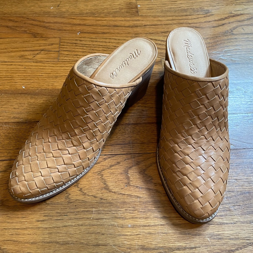 Madewell Harper Mule in Woven size 7.5